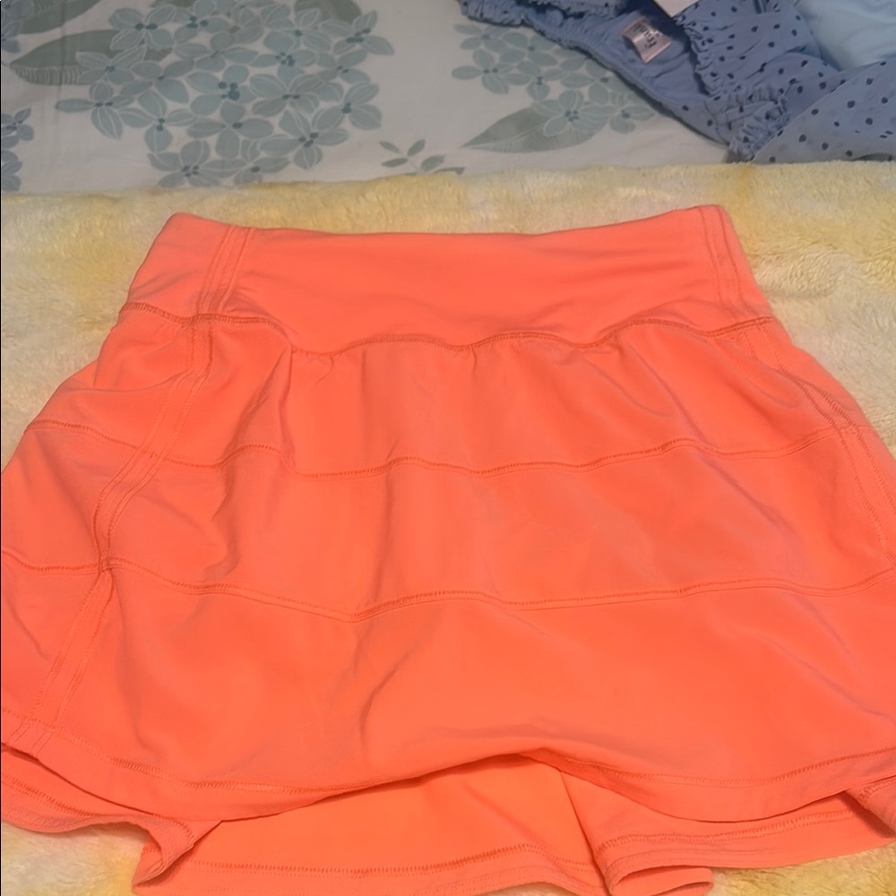 Lululemon Coral Athletic Skirt